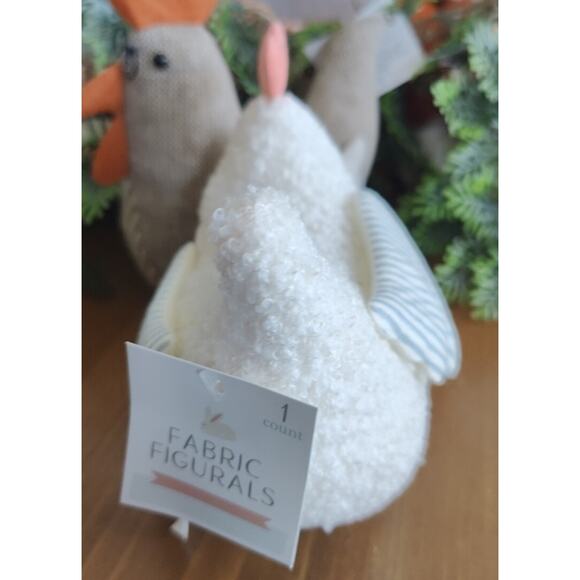 Target Bullseye Playground Springtime Hen & Rooster 6" Fabric Figurals New 2024 - Picture 6 of 7